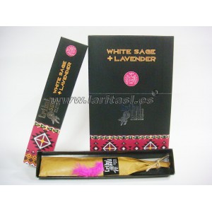 Hari Darshan Tribal Soul Salvia Blanca+Lavanda (12x15gr)